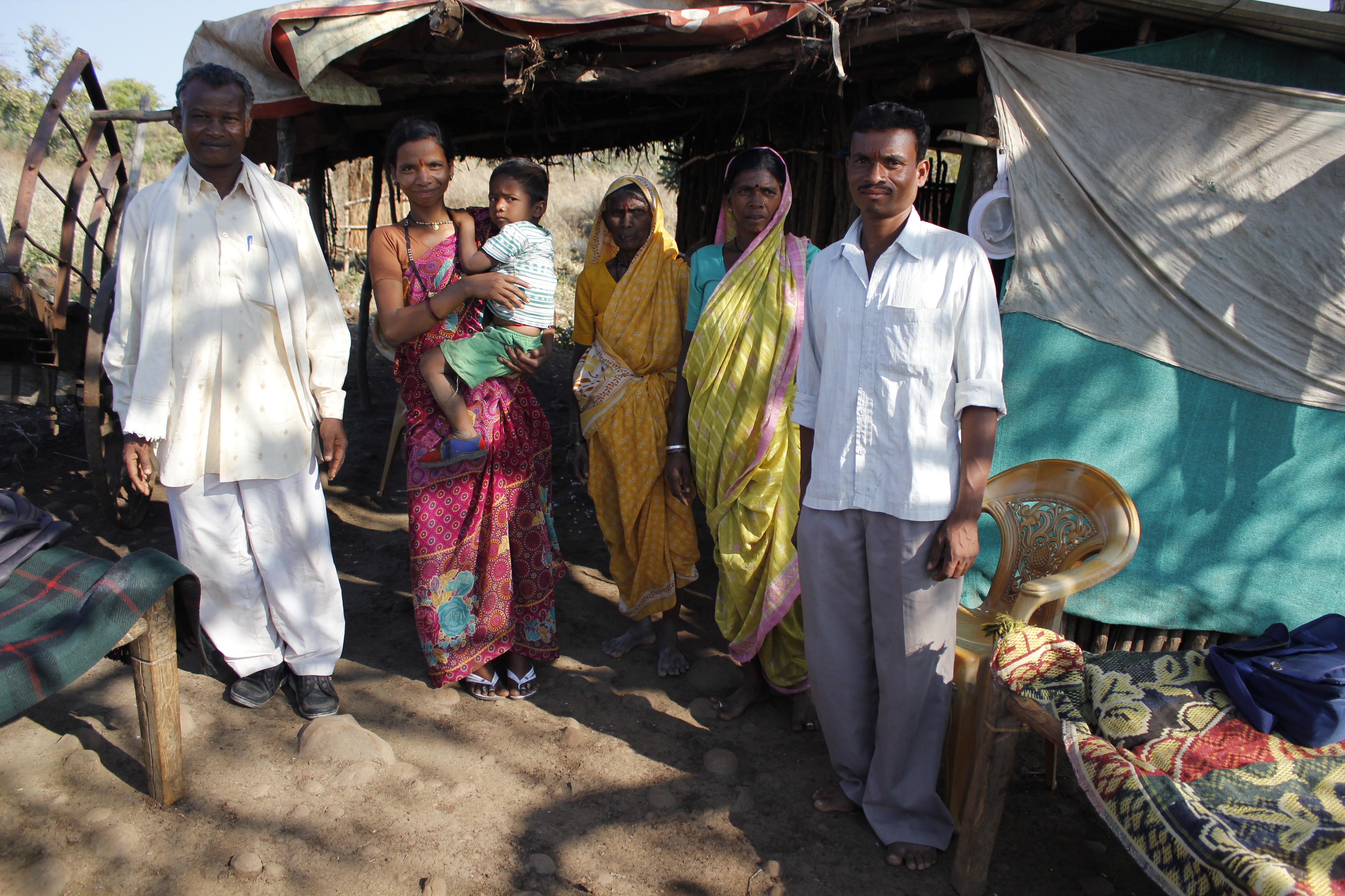 a family of farmers